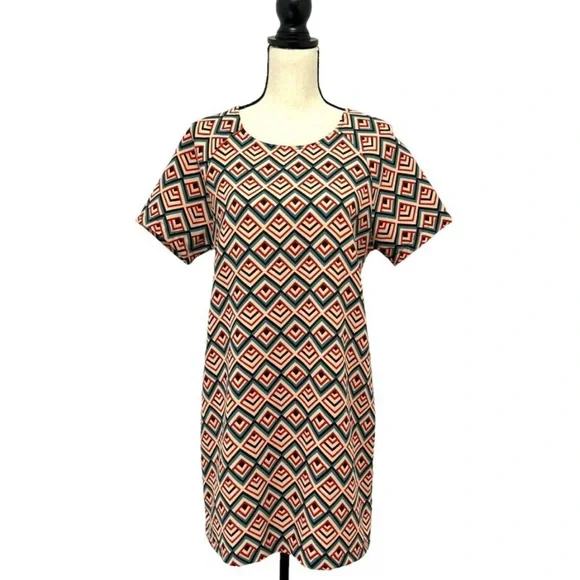 knee length dresses for ladies 1960s Vintage 60s Red Floral Cotton Mini Dress • Baby Doll • Scooter Dress  • Jo Lyne of California – Top Notch Vintage main image 0